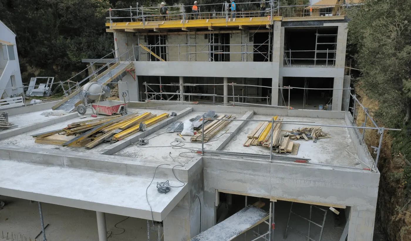 Mars 2026 Coulage dernier plancher villa 2
