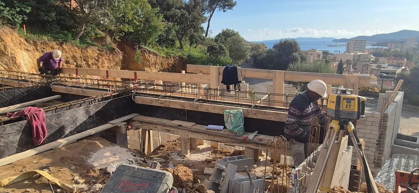 Décembre 2025 gros-oeuvre en cours