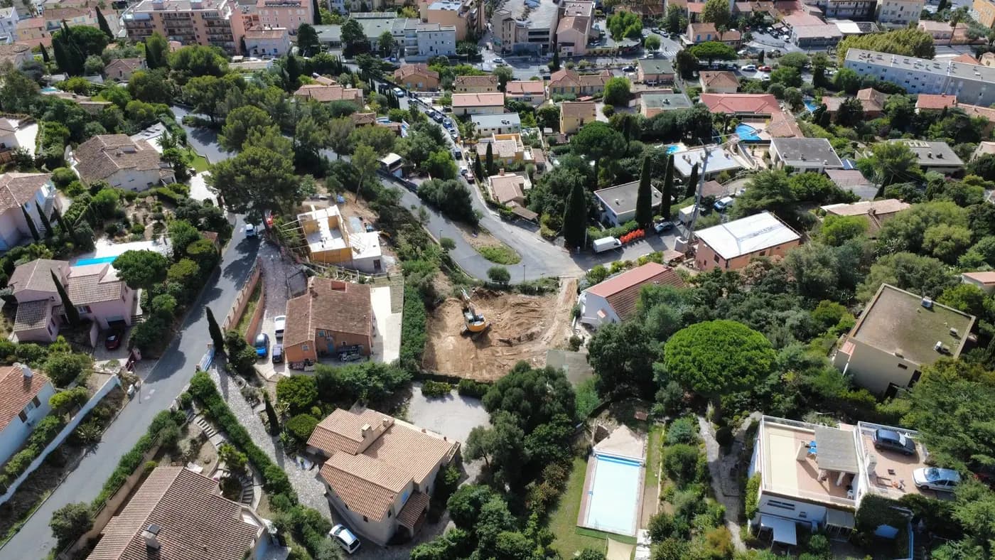 Septembre - Octobre 2025 terrassement en cours