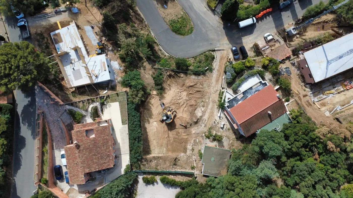 Septembre - Octobre 2025 terrassement en cours
