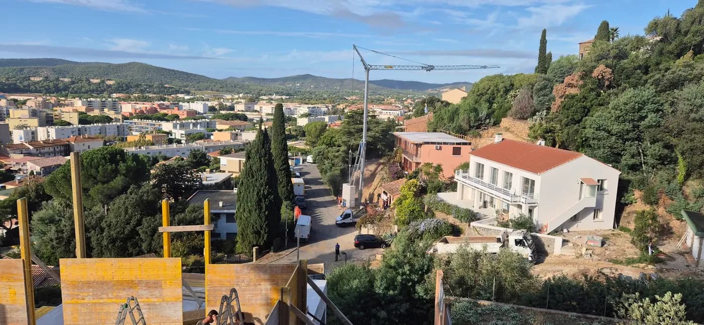 Septembre - Octobre 2025 terrassement en cours