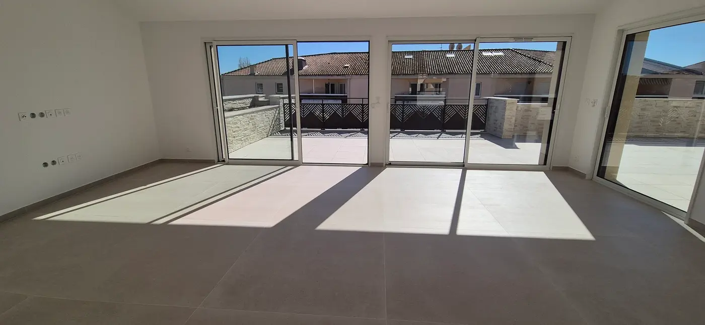 Résidence livrée :  Intérieur des logements
