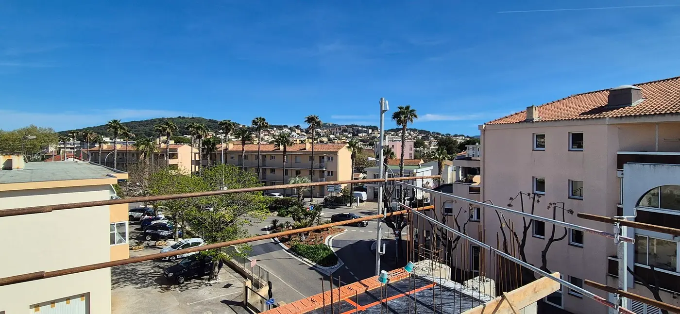 4 avril 2024 coffrage du plancher bas du 3ème et dernier étage