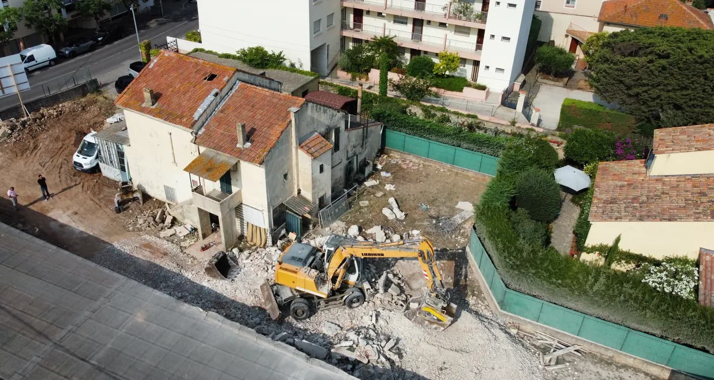 Juin 2023 démolition en cours
