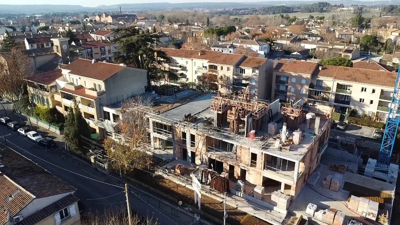 15 décembre 2023 plancher bas 2ème étage en cours