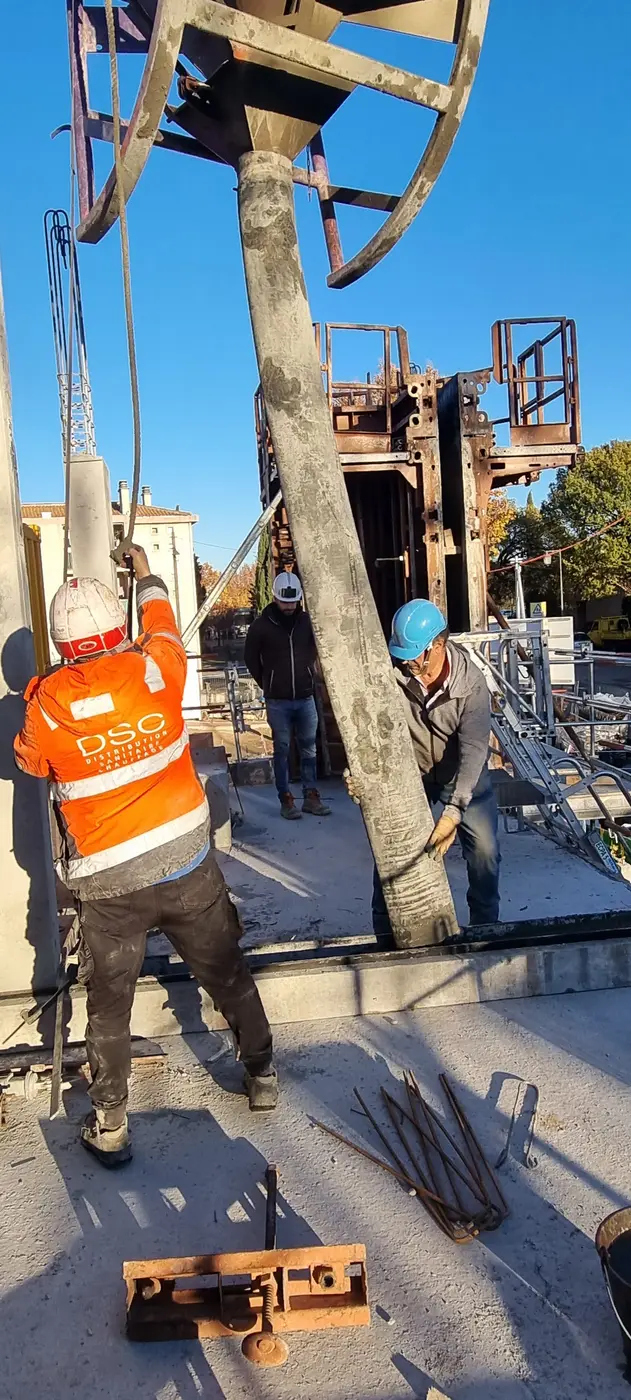 28 novembre 2023 élévation R+1 en cours