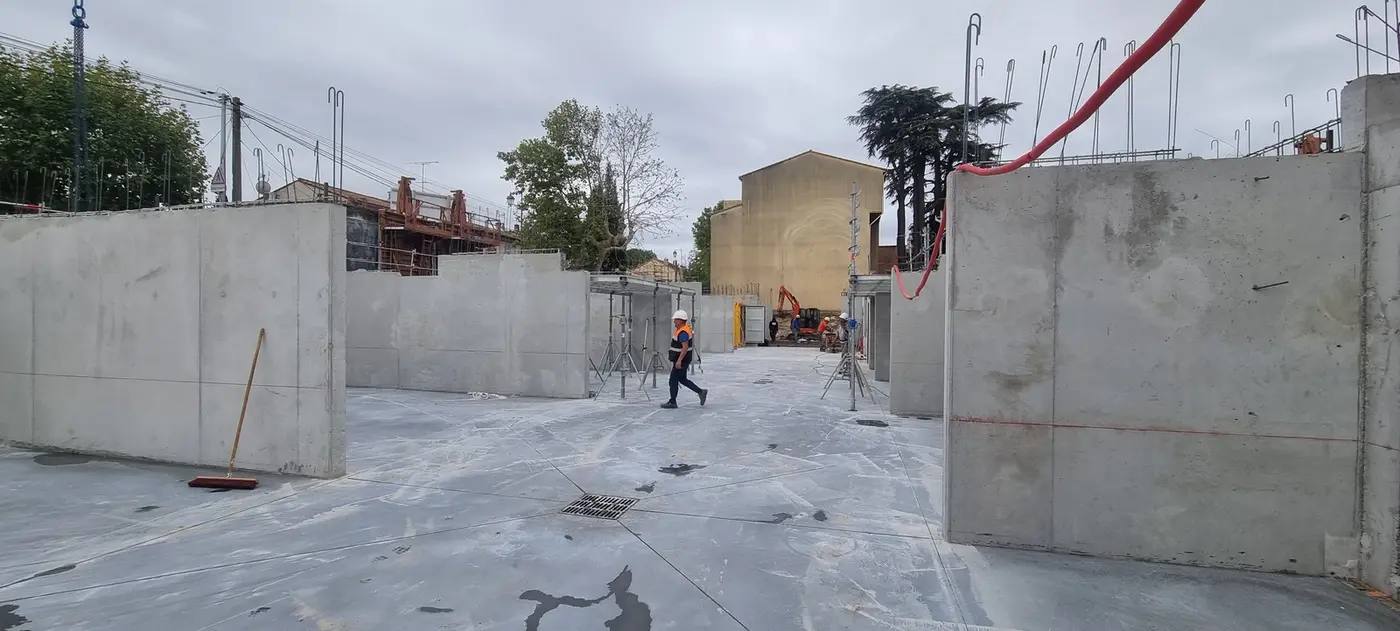 03 octobre 2023 voiles sous-sol en cours