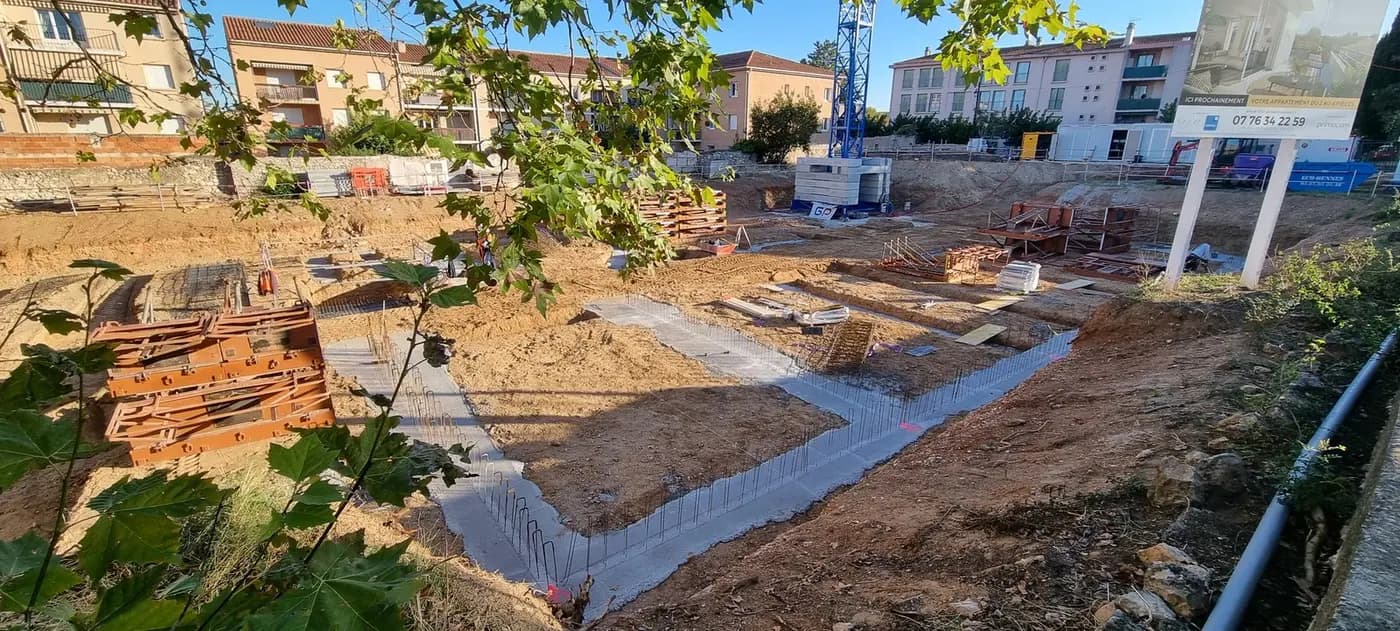 25 septembre 2023 fondations en cours