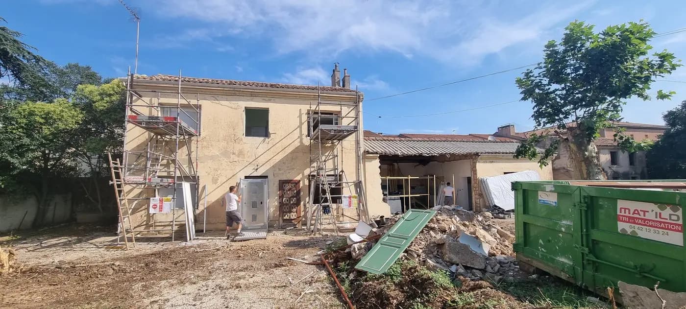 9 juin 2023 démolition en cours