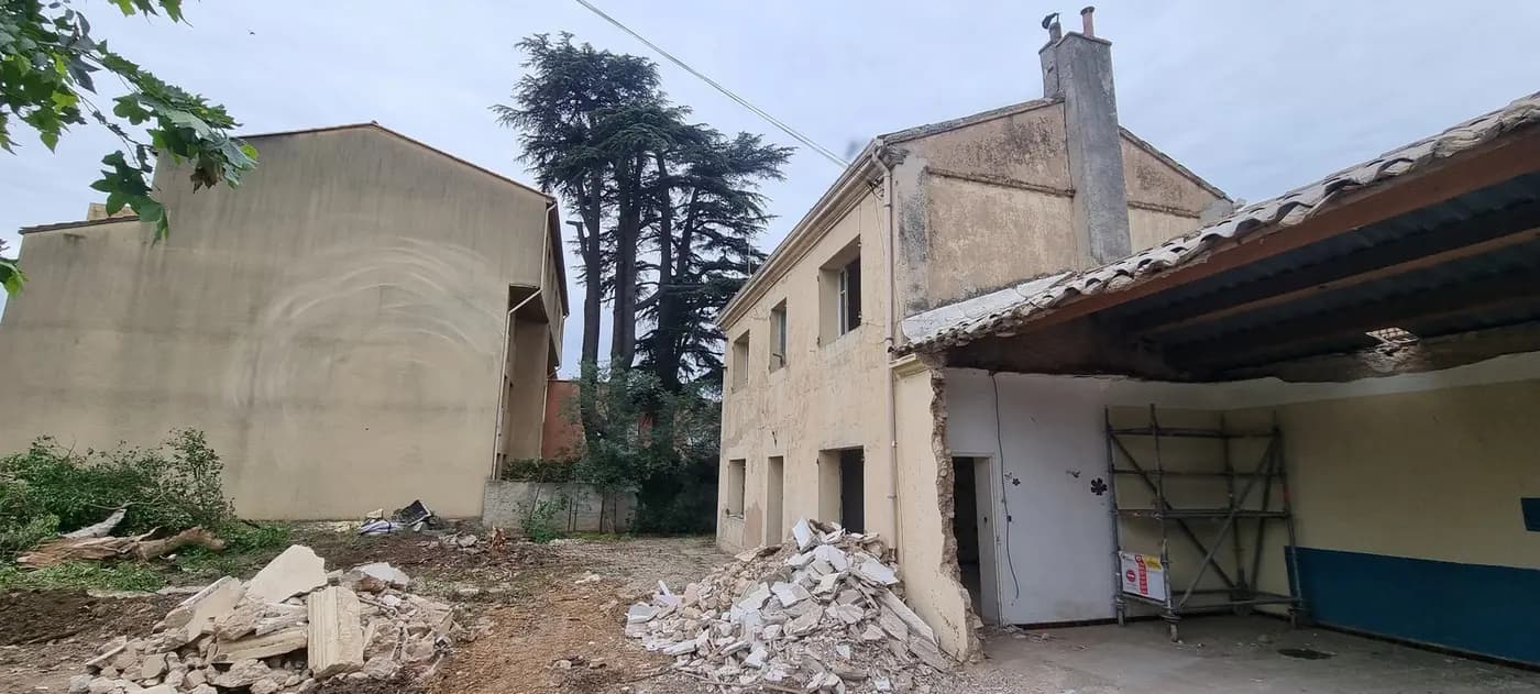 9 juin 2023 démolition en cours