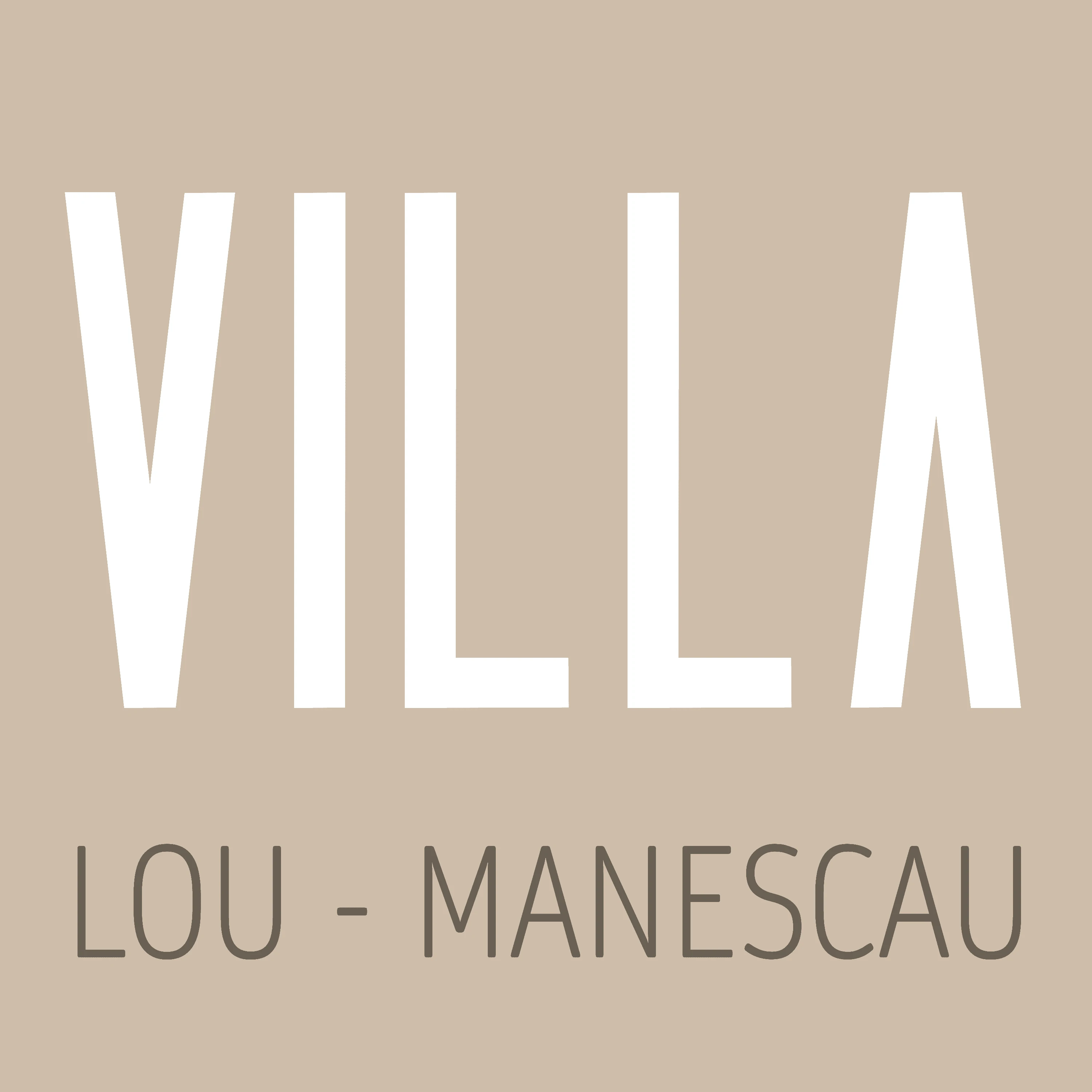 Logo Villa Lou Manescau